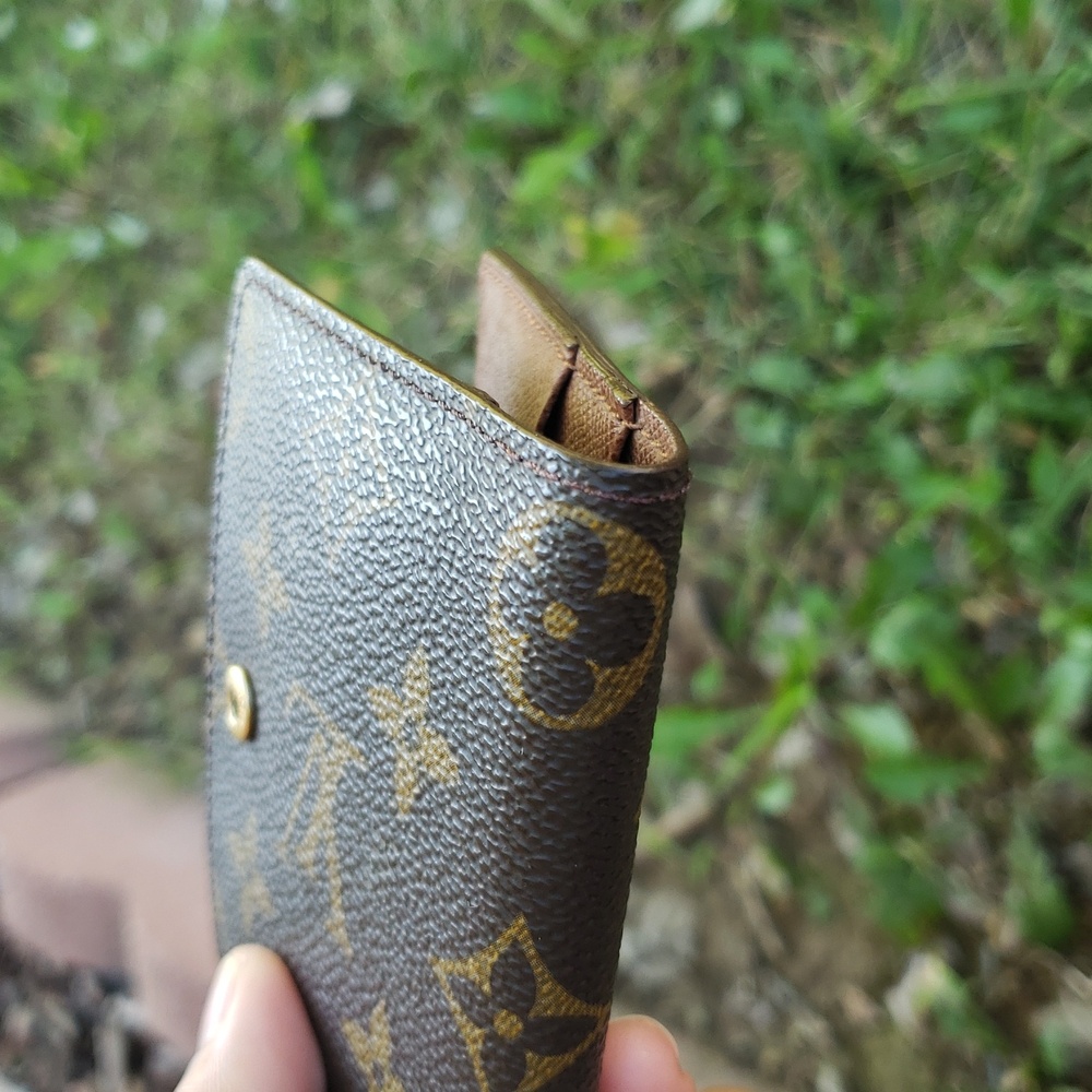Vintage Louis Vuitton Monogram Mini Card Case Holder Wallet Luxury Classic 90s - Picture 7 of 11